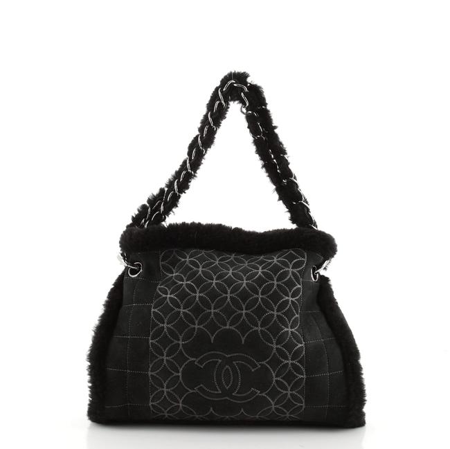 Chanel SQUARE STITCH QUILTED Tote Bag