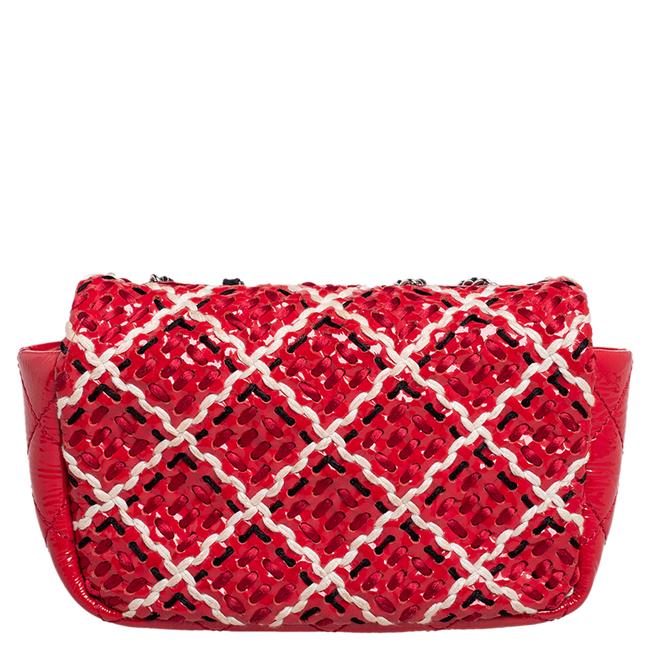 Chanel WOVEN DIAMOND STITCH FLAP Shoulder Bag