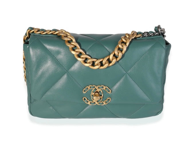 Chanel 19 QUILTED FLAP Shoulder Bag