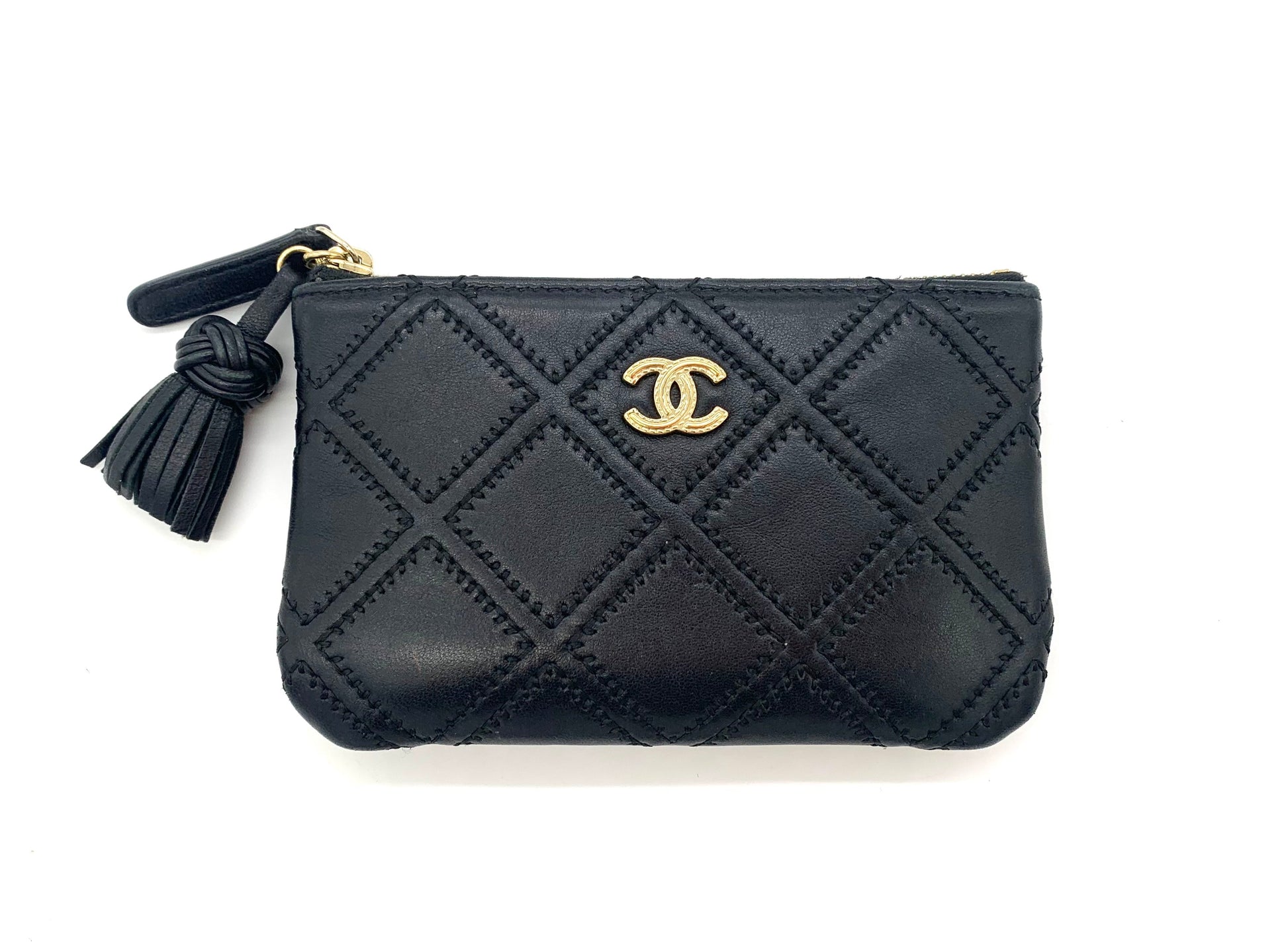 Chanel Leather Card Holder Handbag