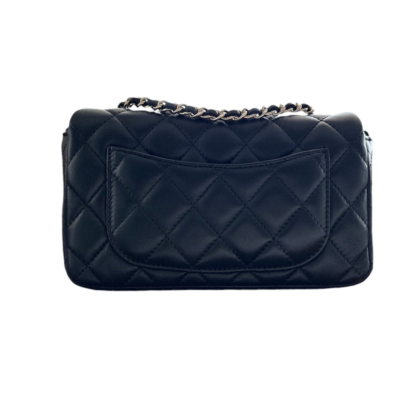 Chanel Extra Mini Rectangular Flap Bag - Black (NWT)