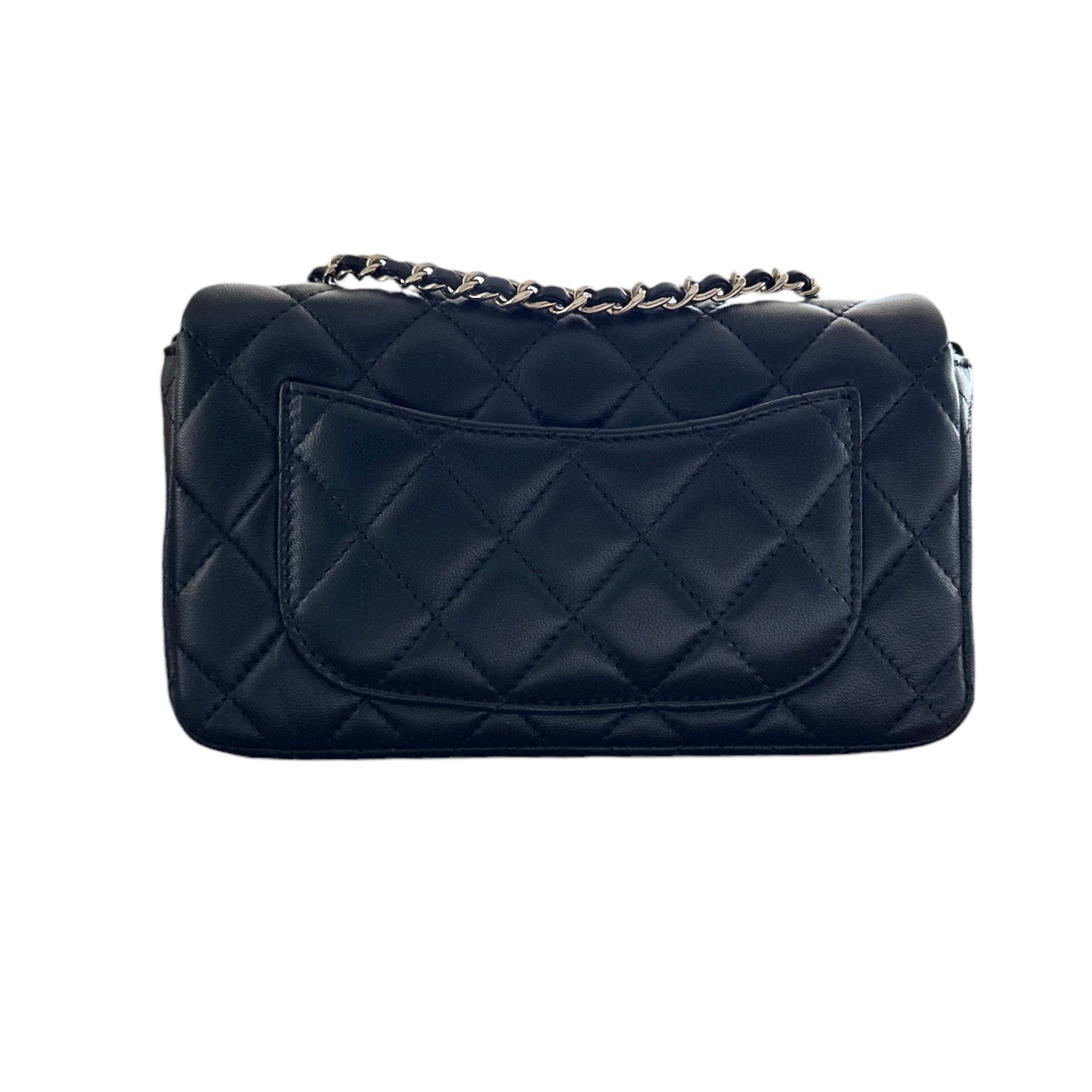 Chanel Extra Mini Rectangular Flap Bag - Black (NWT)