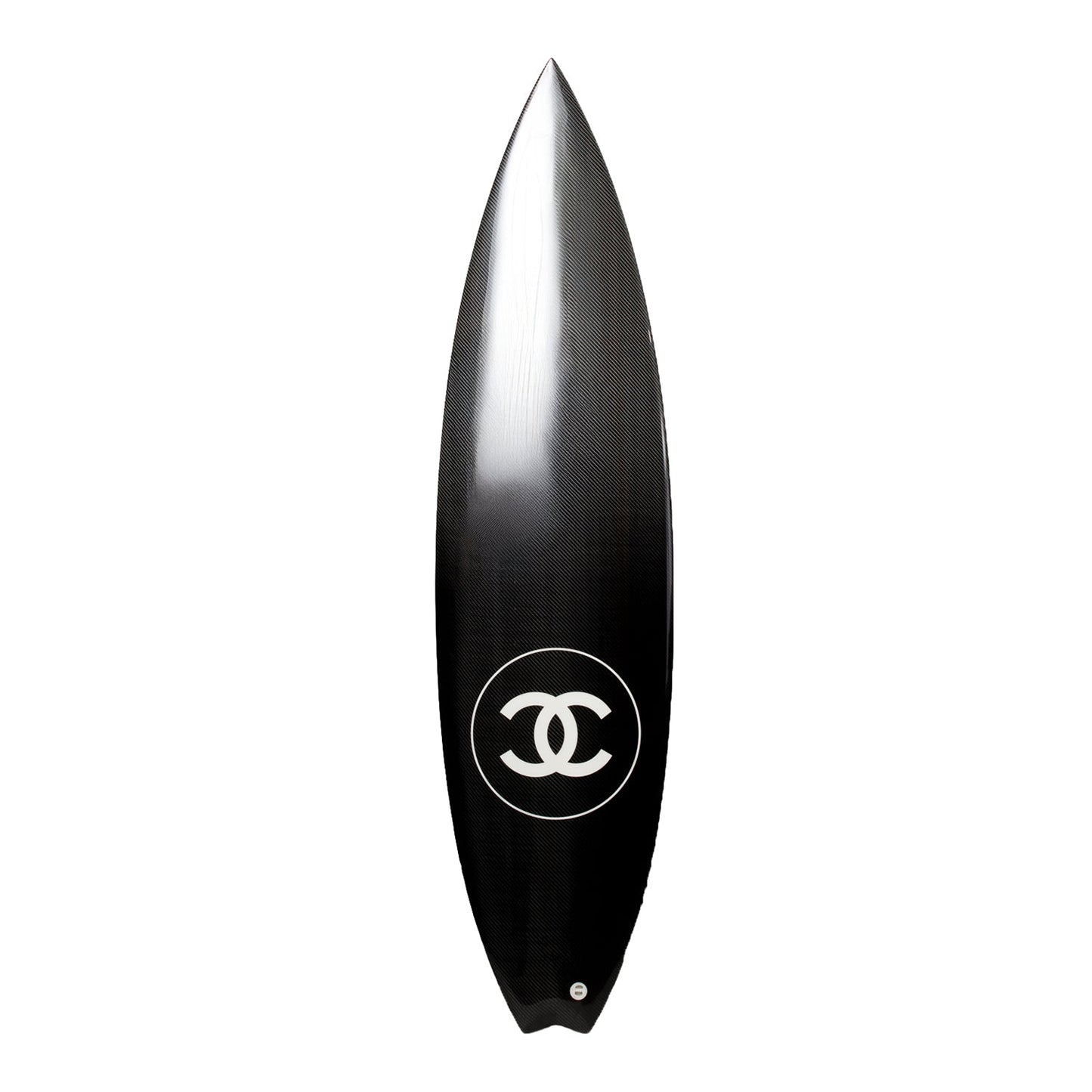 Chanel x Phillip Barland & Carbon Black White Travel Bag