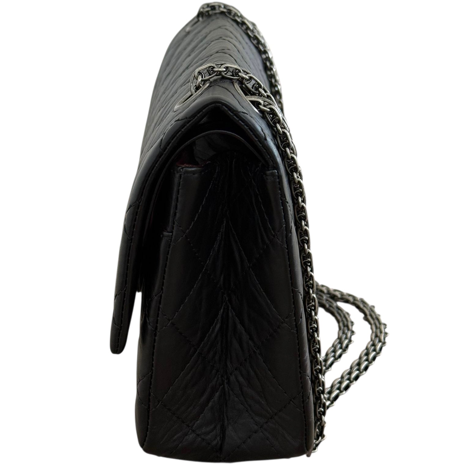 Chanel Reissue Flap Bag - Black Aged Calfskin GHW - 2011