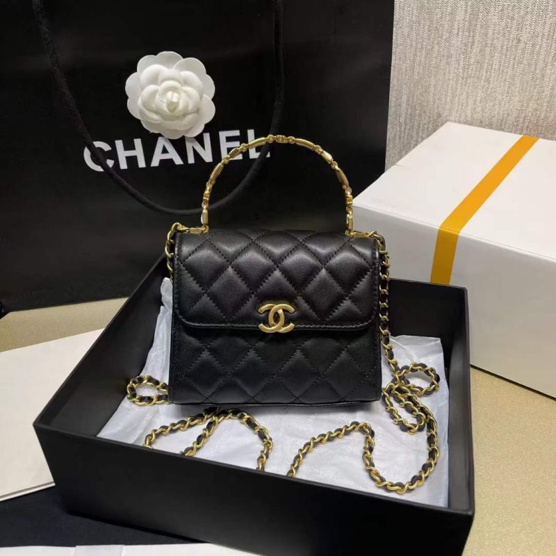 Chanel Buckle Hand Bag Handbag