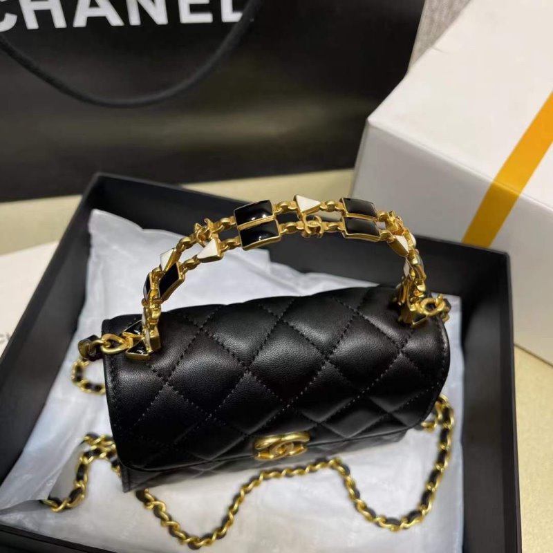 Chanel Buckle Hand Bag Handbag