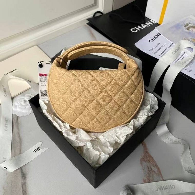 Chanel Round Hand Bag Handbag Bag Bg02771