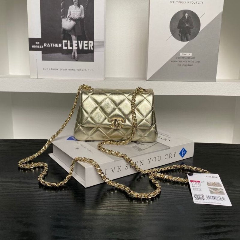 Chanel Hand Bag Small Chain Handbag Bag Bg0525119