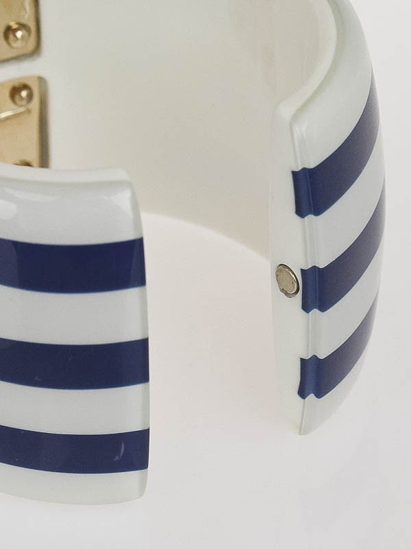 Chanel Stripes Cuff 2010S Jewelry