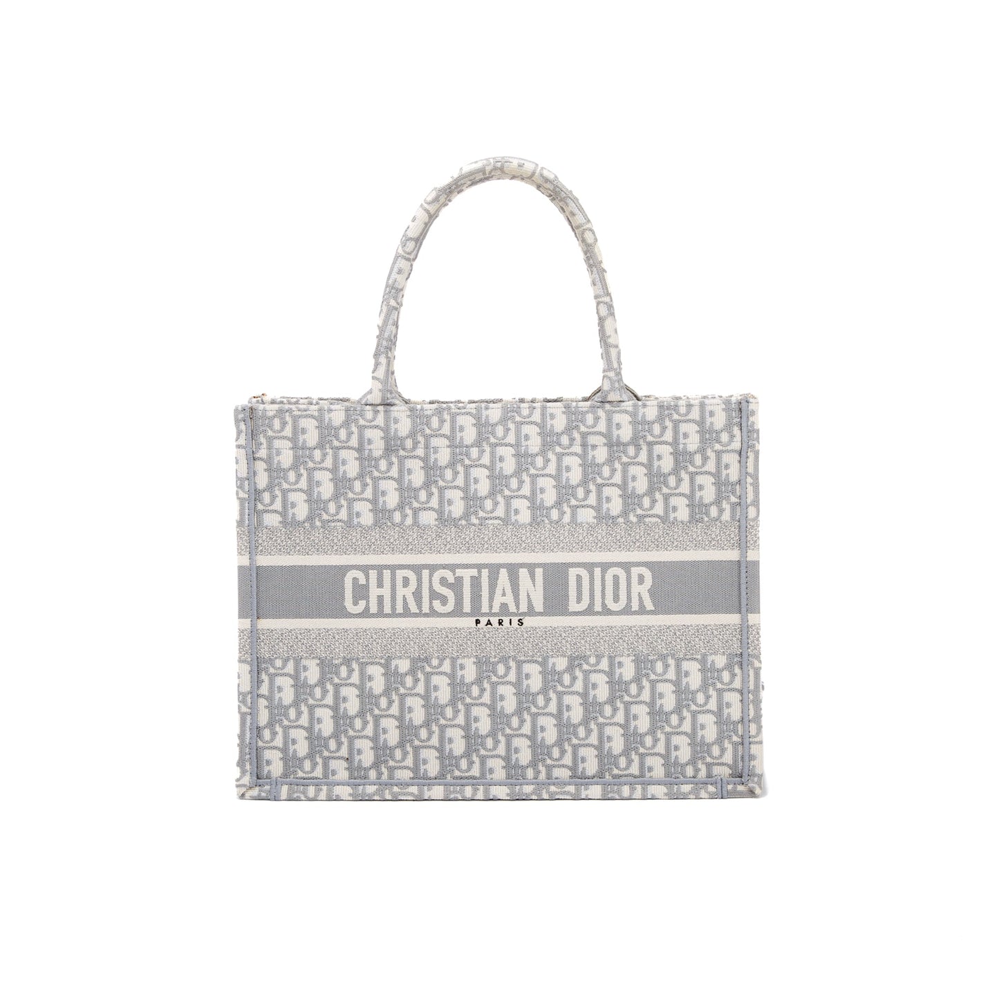 Dior Christian Oblique Book Tote Handbag Medium Tote Bag