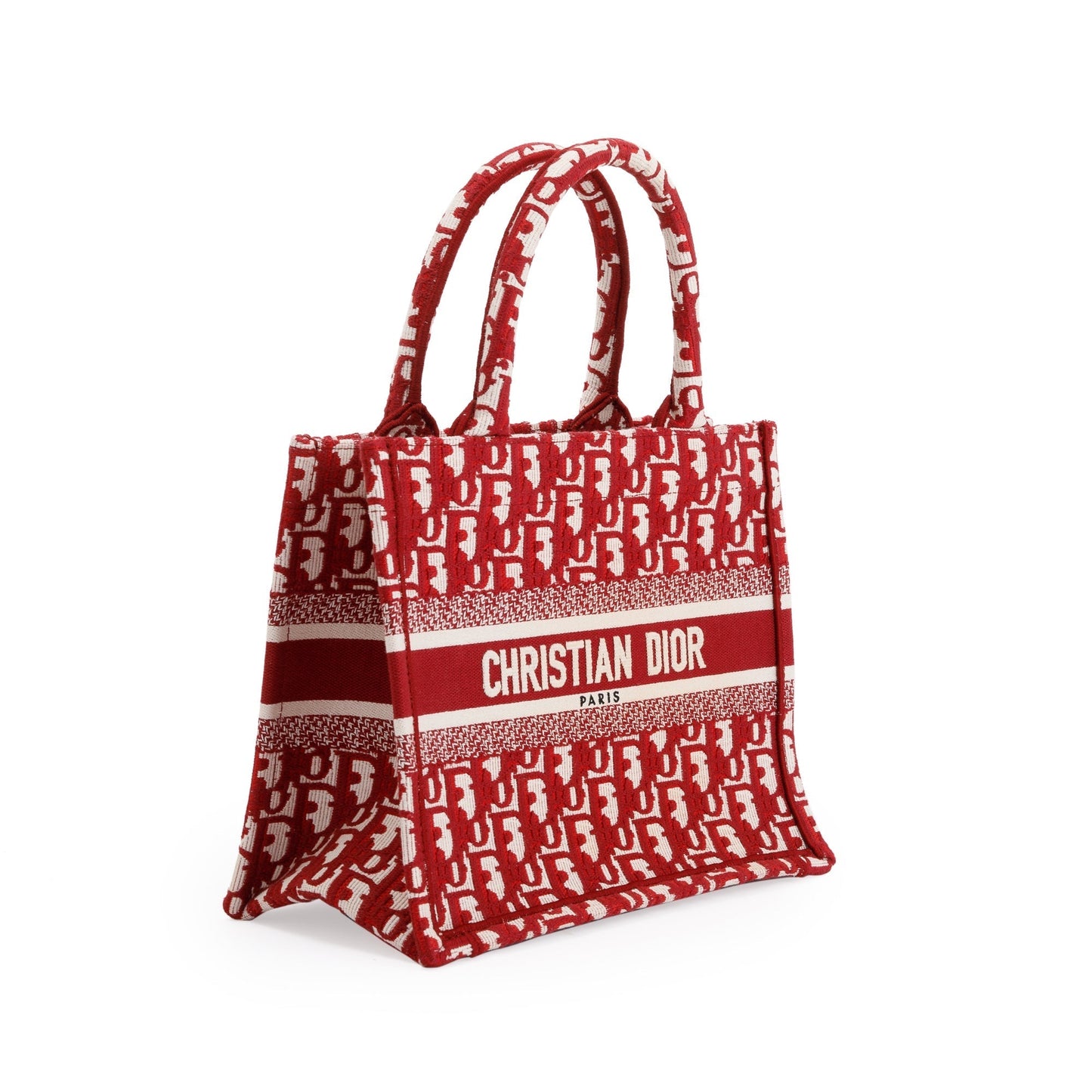 Dior Christian Oblique Book Tote Handbag Small Tote Bag
