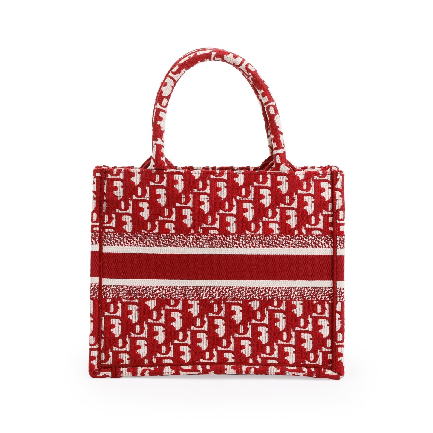 Dior Christian Oblique Book Tote Handbag Small Tote Bag