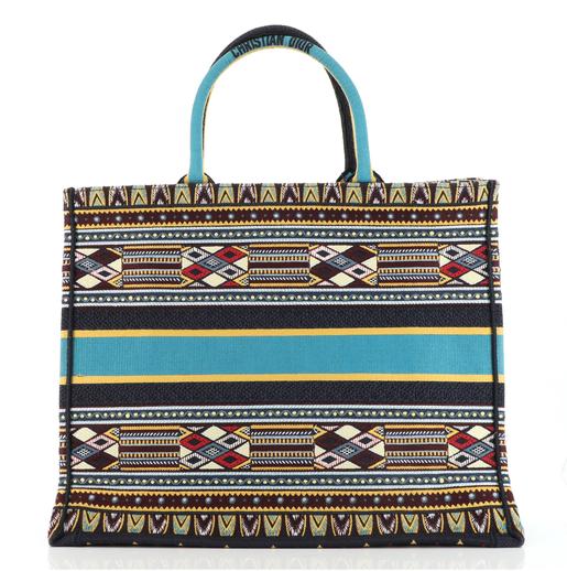 Dior Christian Multicolor Book Tote Handbag Tote Bag