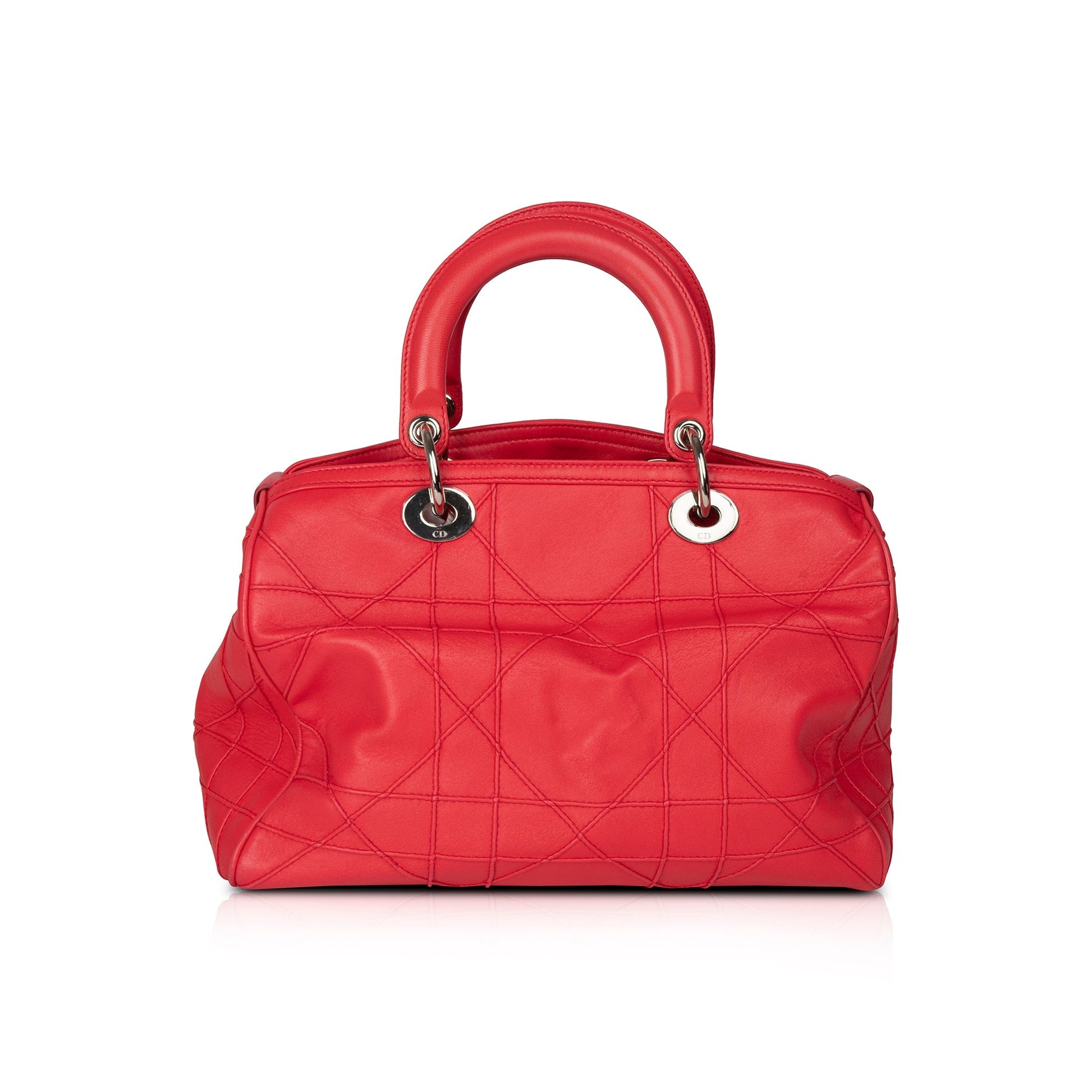 Dior Christian Cannage Granville Polochon Tote Handbag Tote Bag