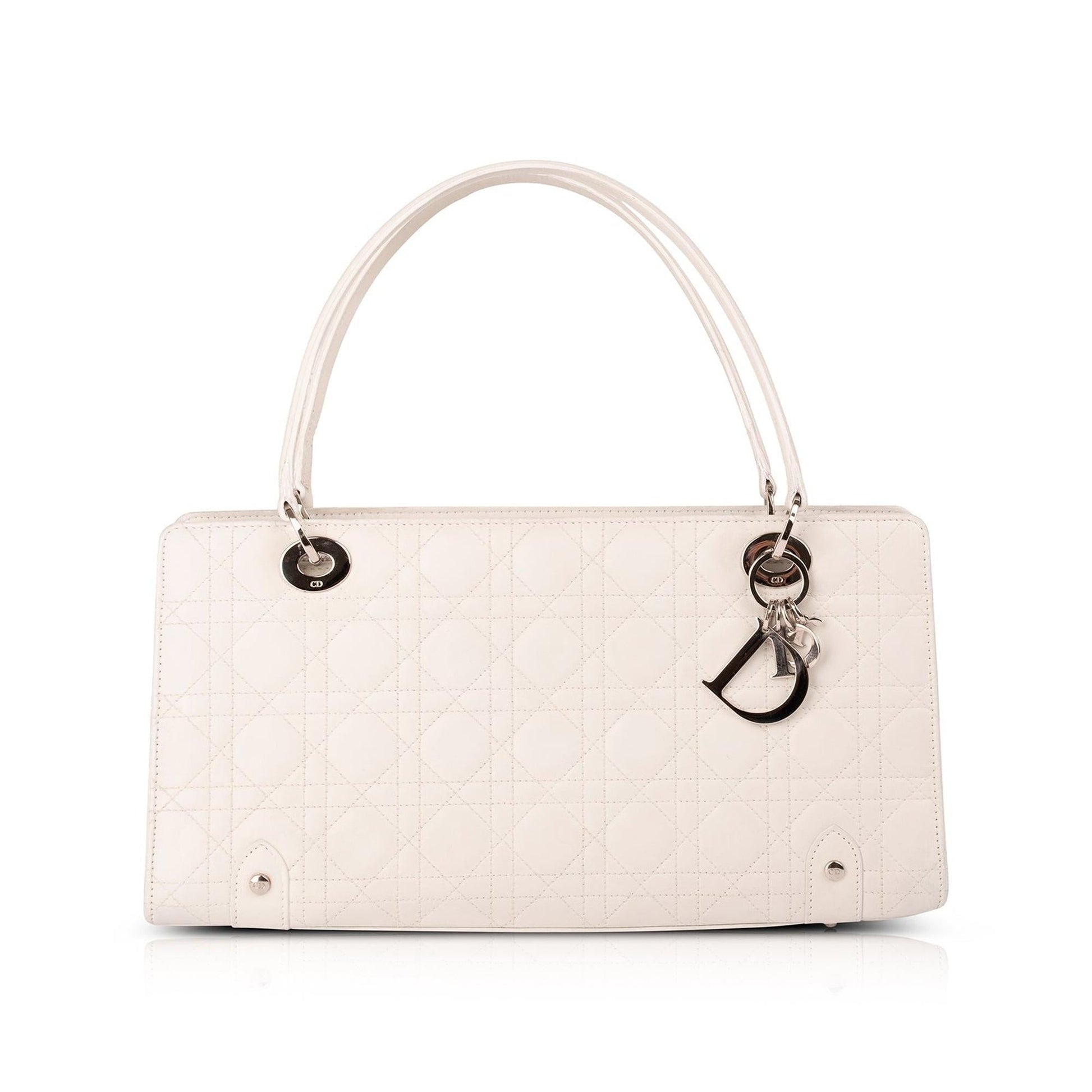 Dior Christian Cannage Lady East West Bag Travel Bag