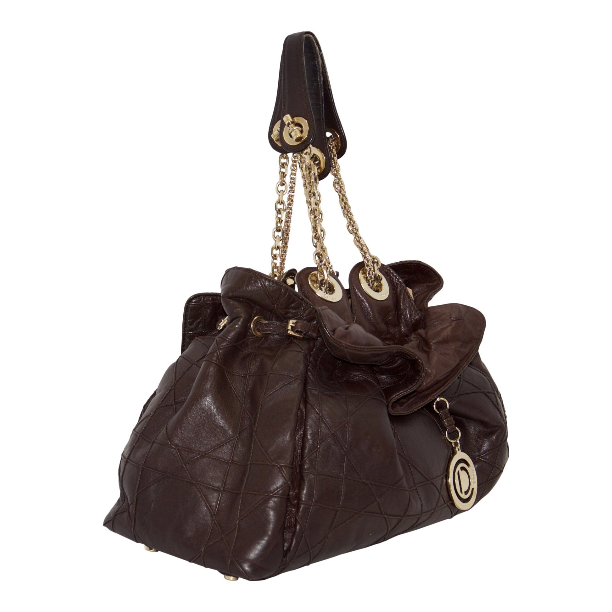 Dior Christian Cannage Le Trente Tote Handbag Tote Bag