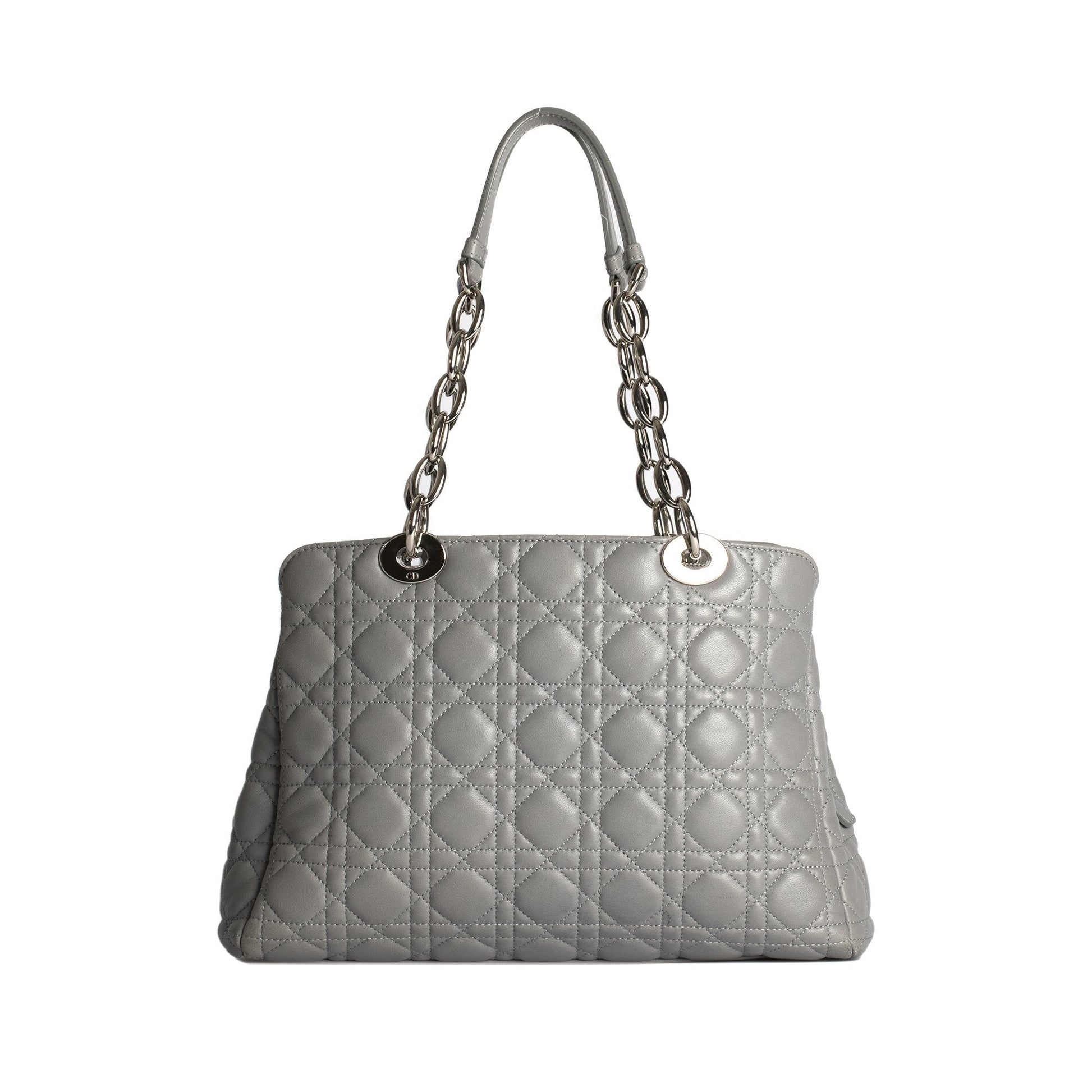 Dior Christian Cannage Soft Shopping Tote Handbag Tote Bag