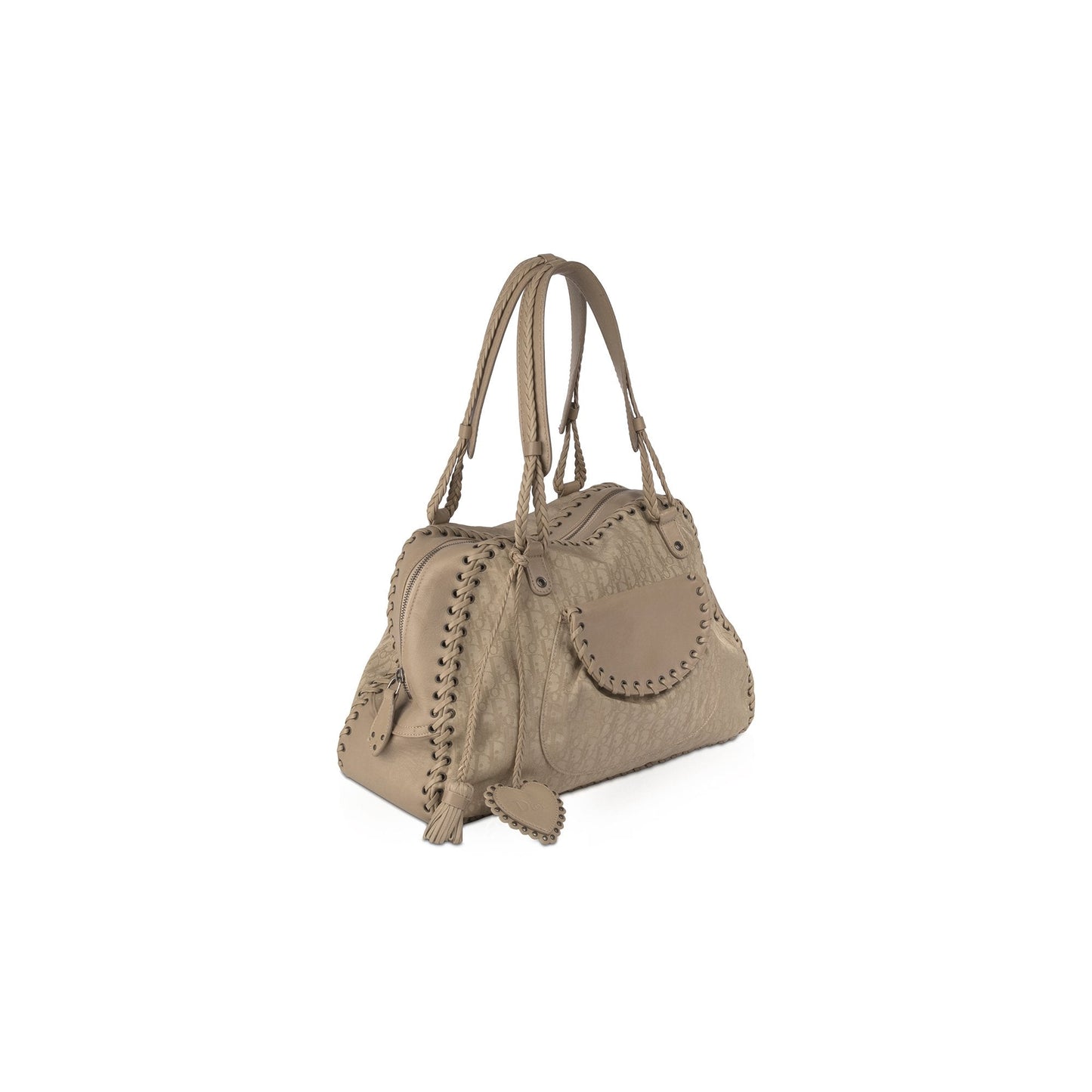 Dior Christian Ethnic Braided Tote Handbag Tote Bag