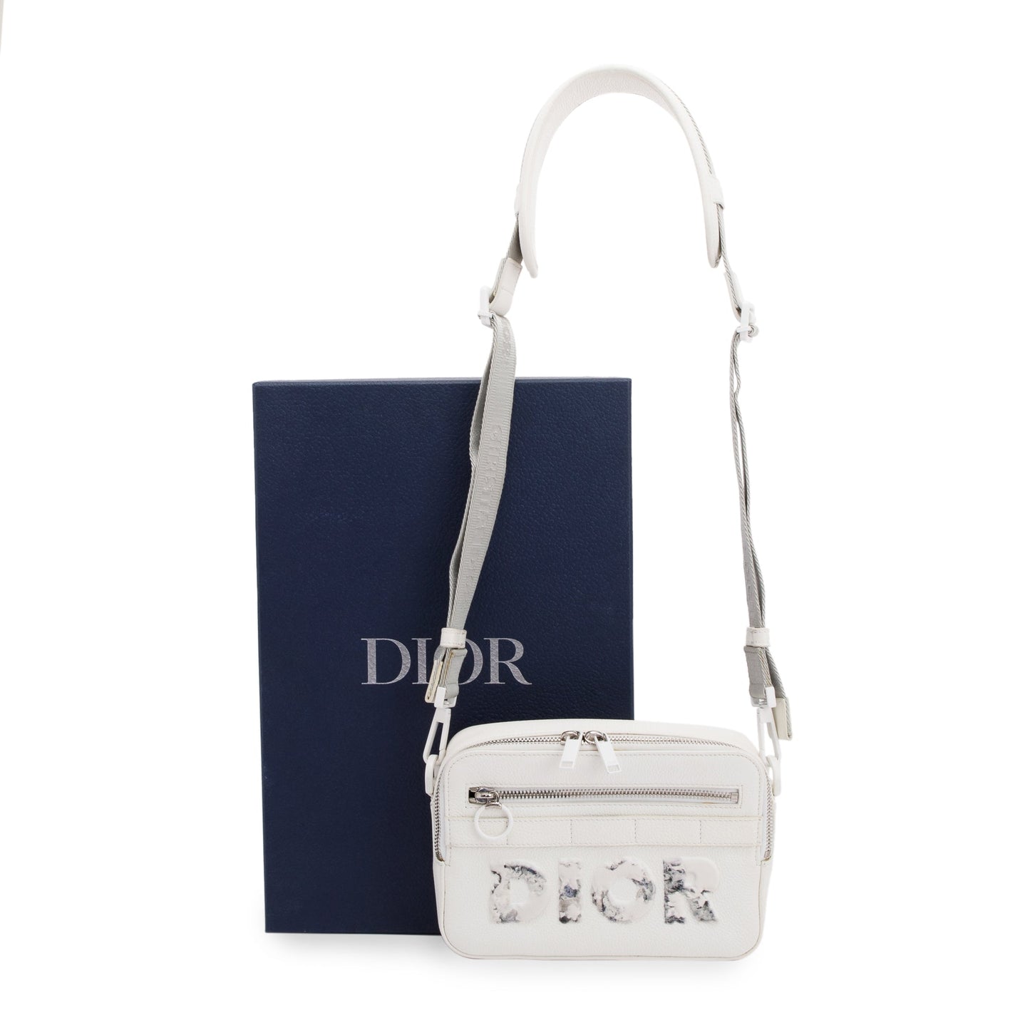 Dior Christian Homme X Daniel Arsham Safari Messenger Travel Bag