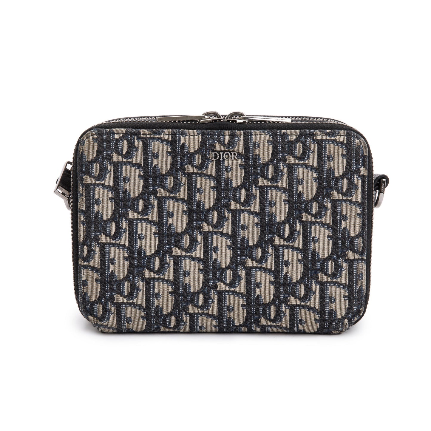 Dior Christian Men Oblique Crossbody Pouch Handbag Crossbody Bag