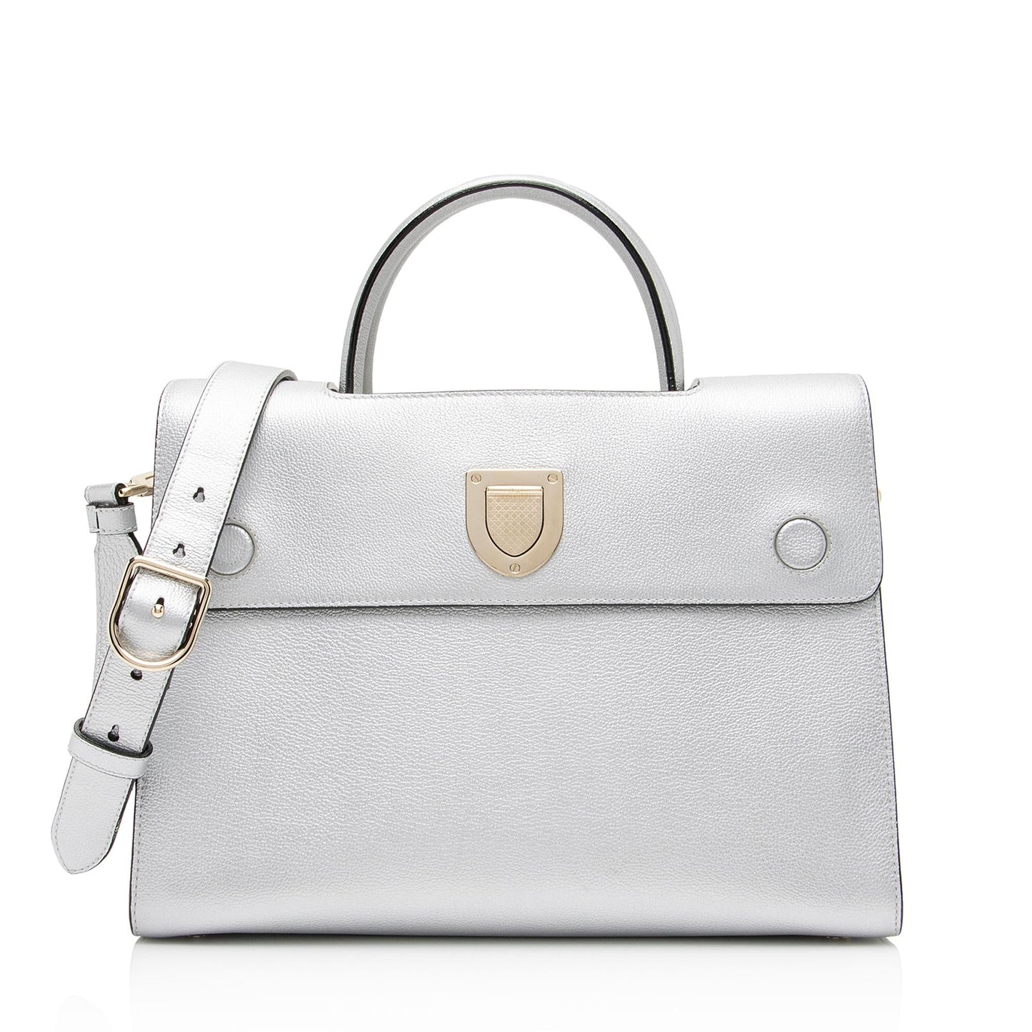 Dior Metallic Calfskin ever Tote Shf Medium Tote Bag