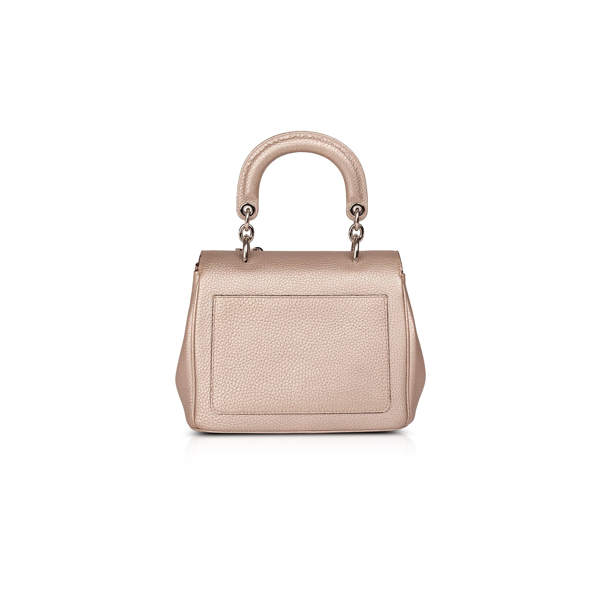 Dior Christian Metallic Be Bag Mini Flap Travel Bag