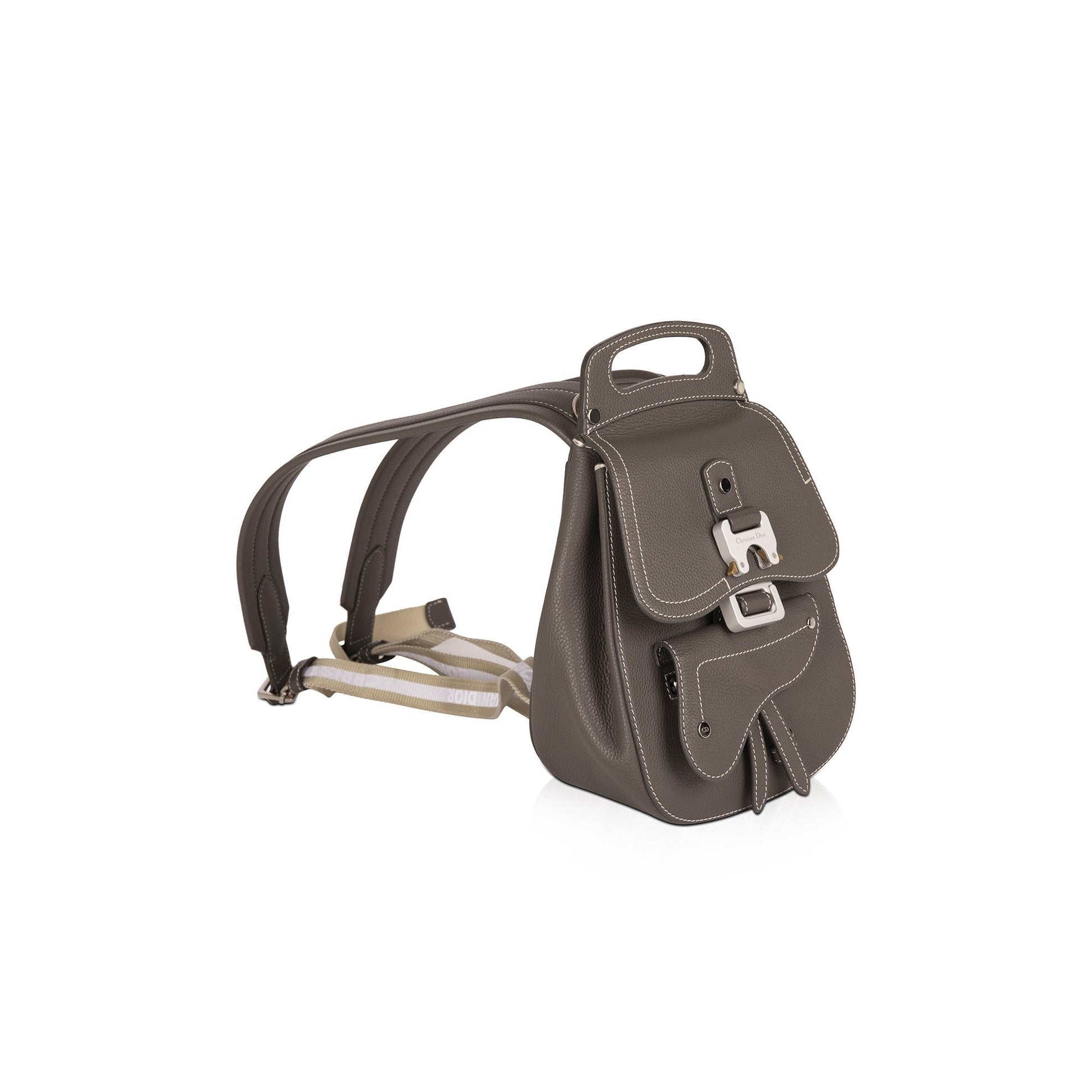 Dior Christian Saddle Backpack Handbag Mini