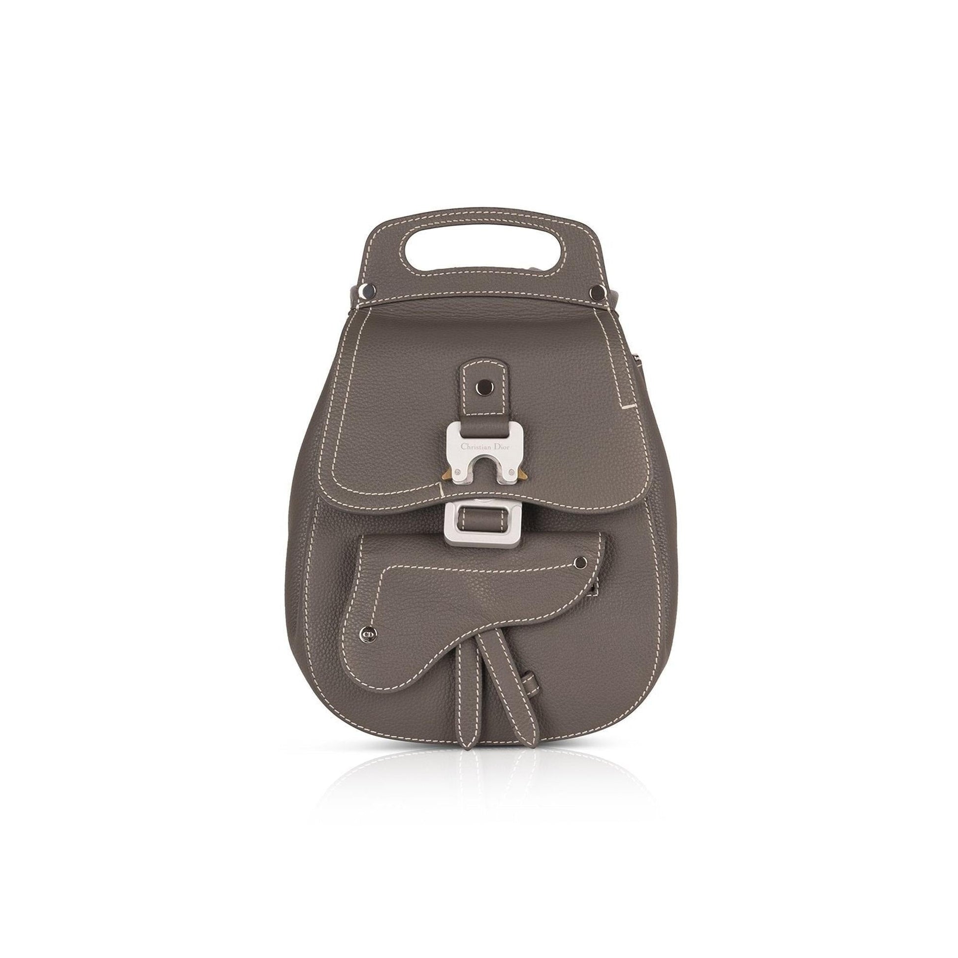 Dior Christian Saddle Backpack Handbag Mini