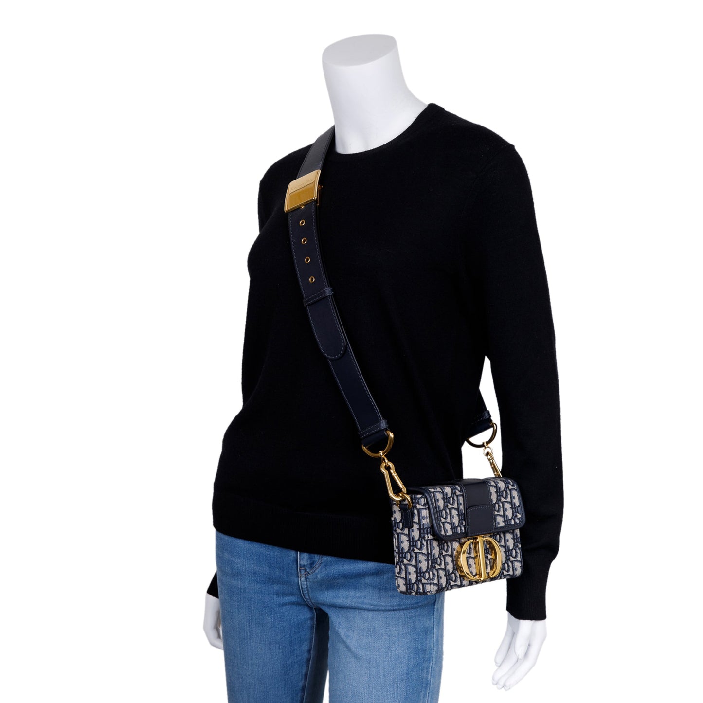 Dior Christian Oblique Montaigne Box Bag Travel Bag