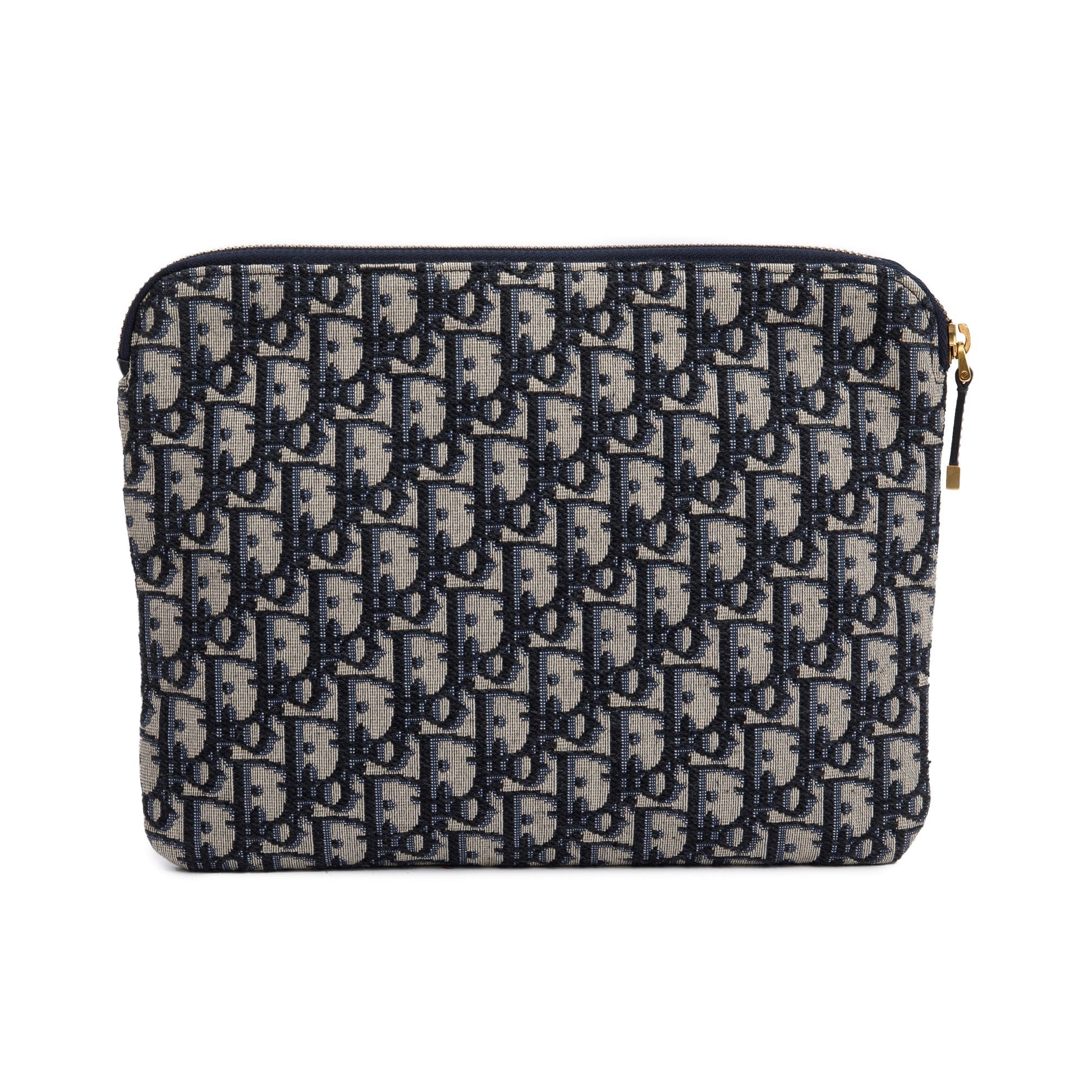 Dior Christian Oblique Travel Pouch Handbag Travel Bag
