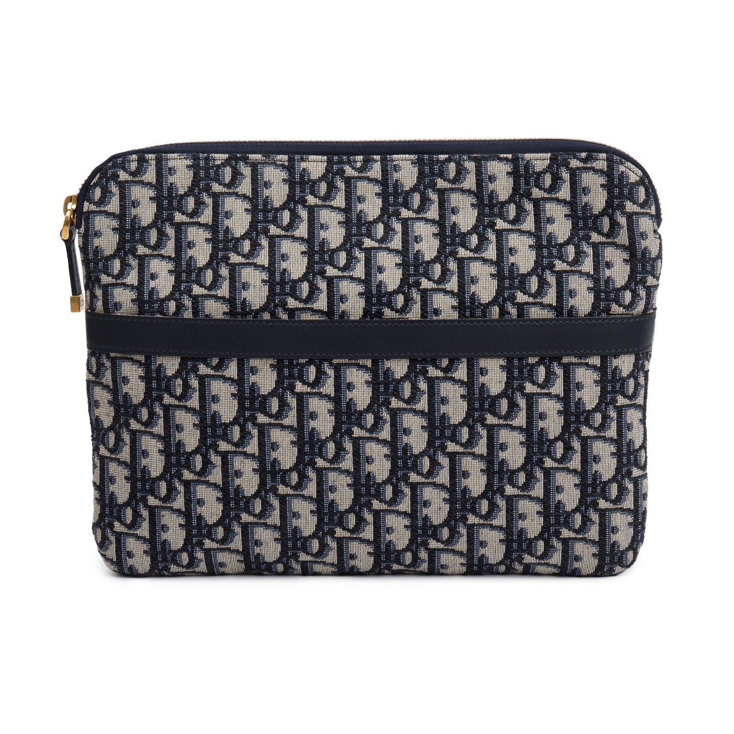 Dior Christian Oblique Travel Pouch Handbag Travel Bag