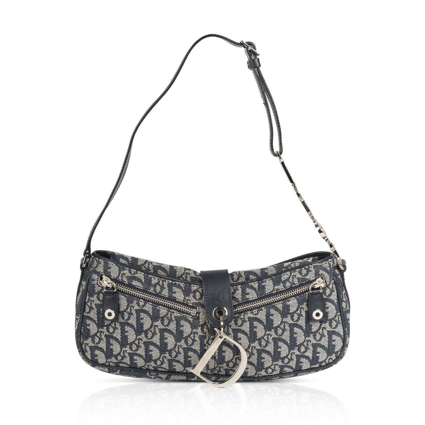 Dior Christian Oblique Baguette Bag Logo Travel Bag