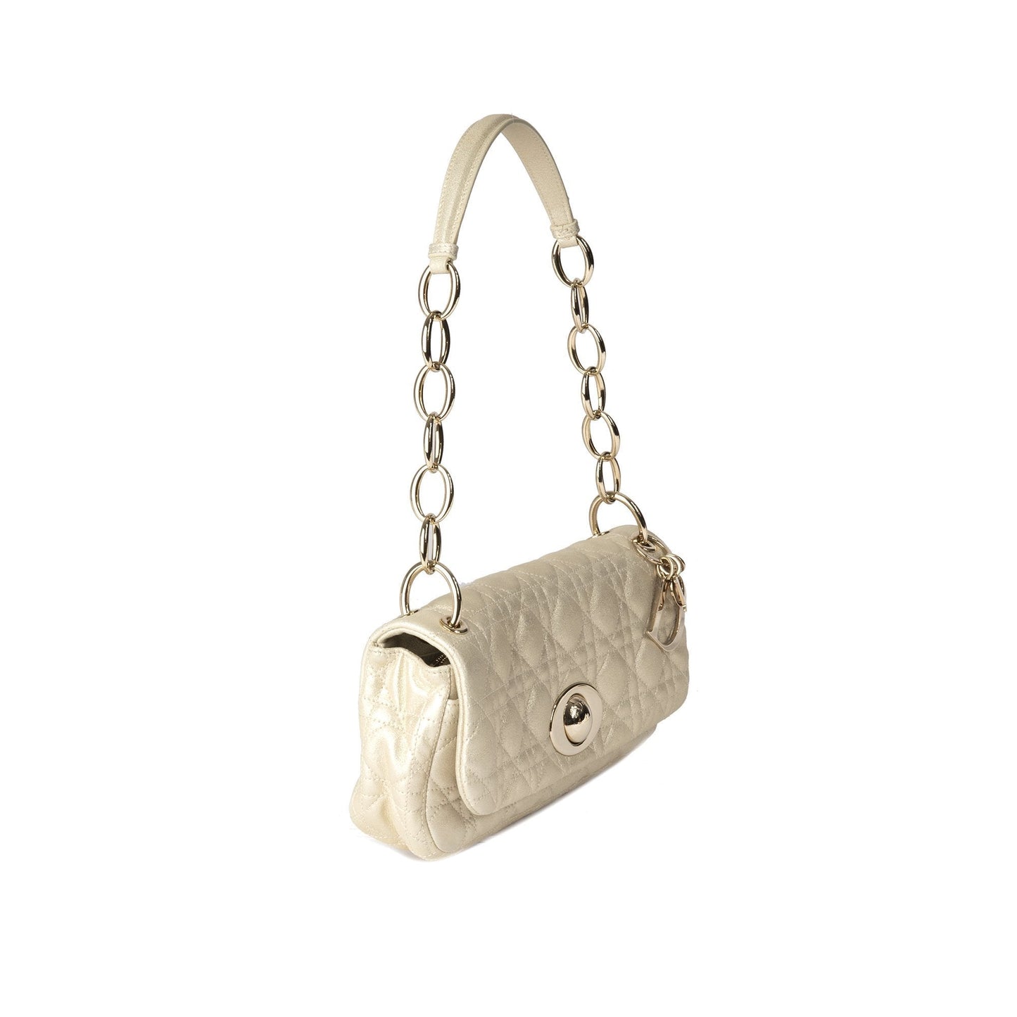 Dior Christian Rendezvous Cannage Bag Flap Travel Bag