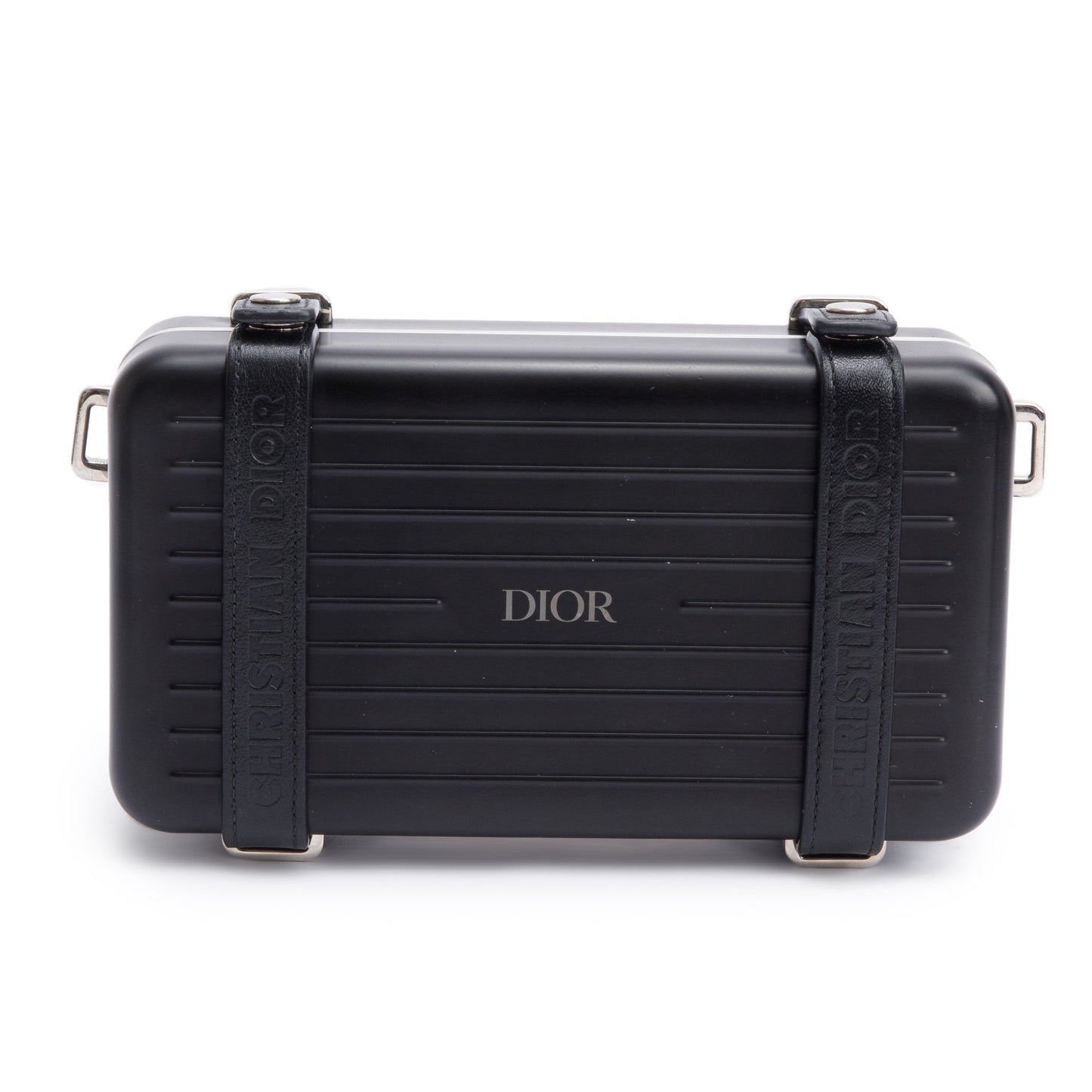 Dior Christian X Rimowa Aluminum Personal Utility Case Travel Bag