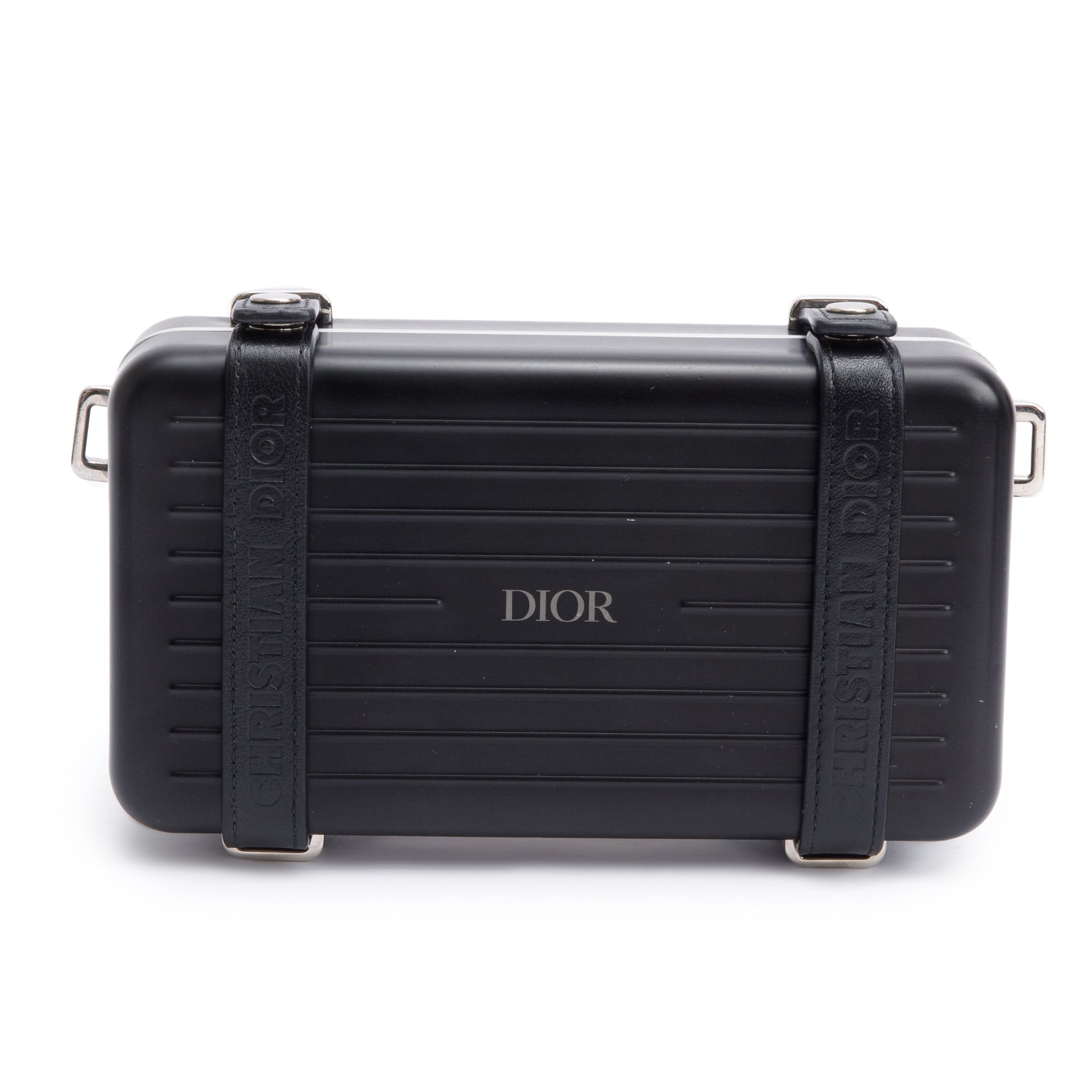 Dior Christian X Rimowa Aluminum Personal Utility Case Travel Bag