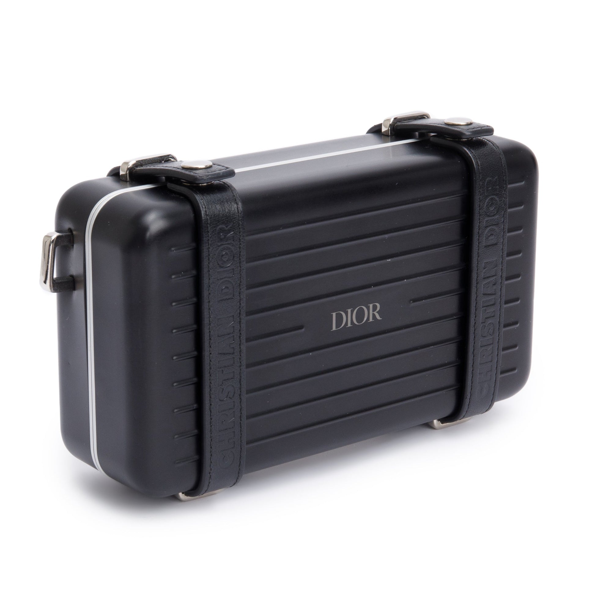 Dior Christian X Rimowa Aluminum Personal Utility Case Travel Bag