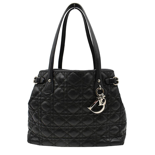 Dior Panarea Cannage Rosato Tote Bag Canvas Quilted