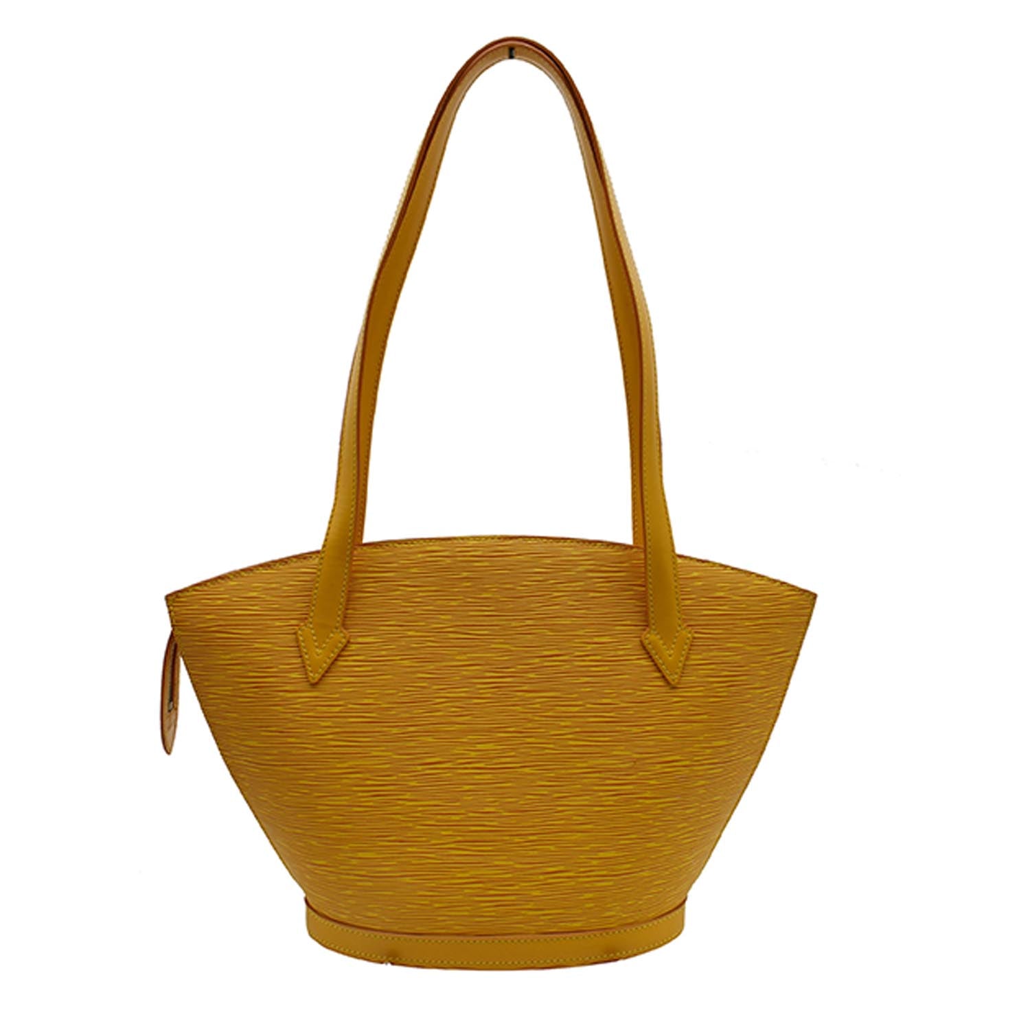 Louis Saint Jacques Epi Shoulder Bag Yellow Leather
