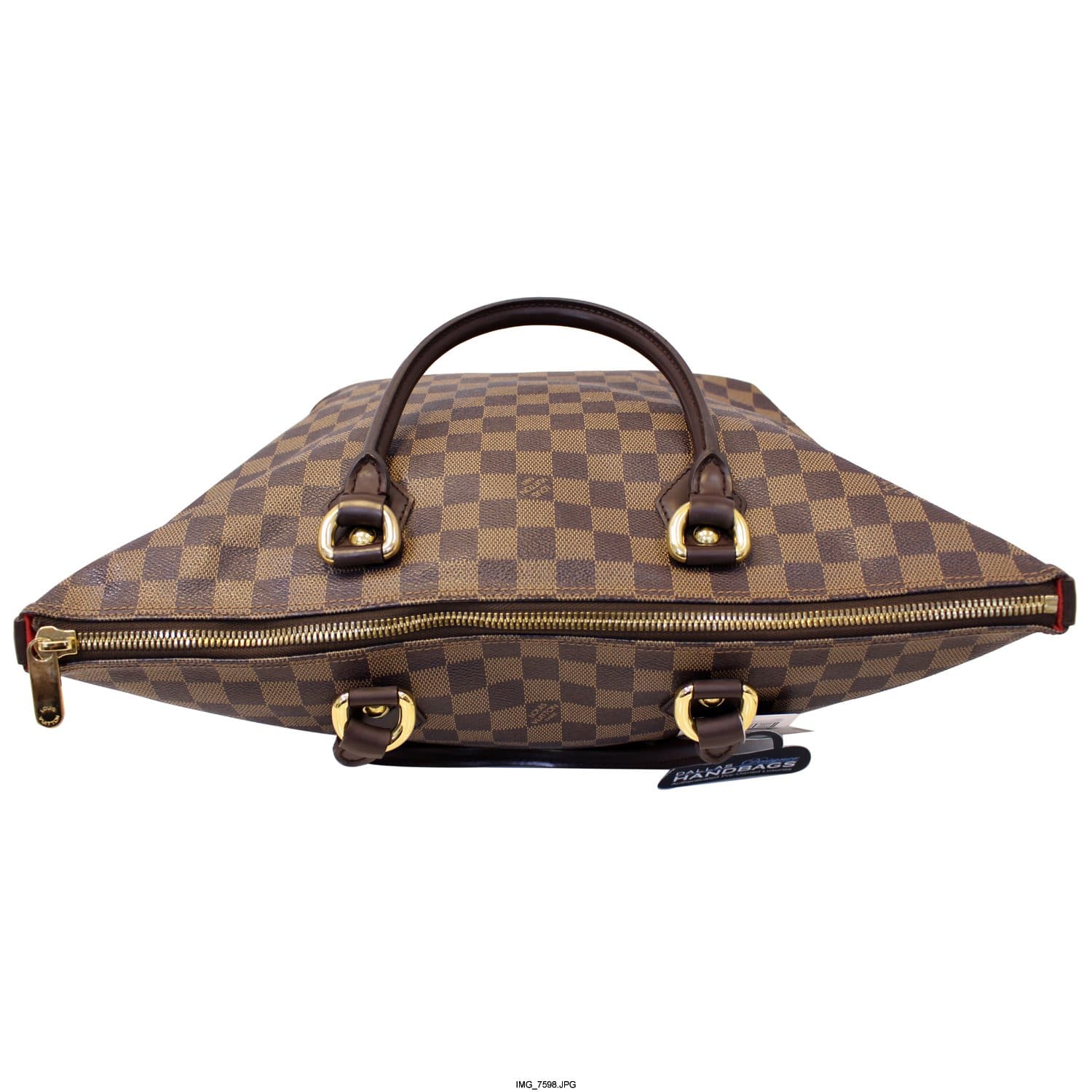 Louis Saleya Mm Damier Ebene Shoulder Bag