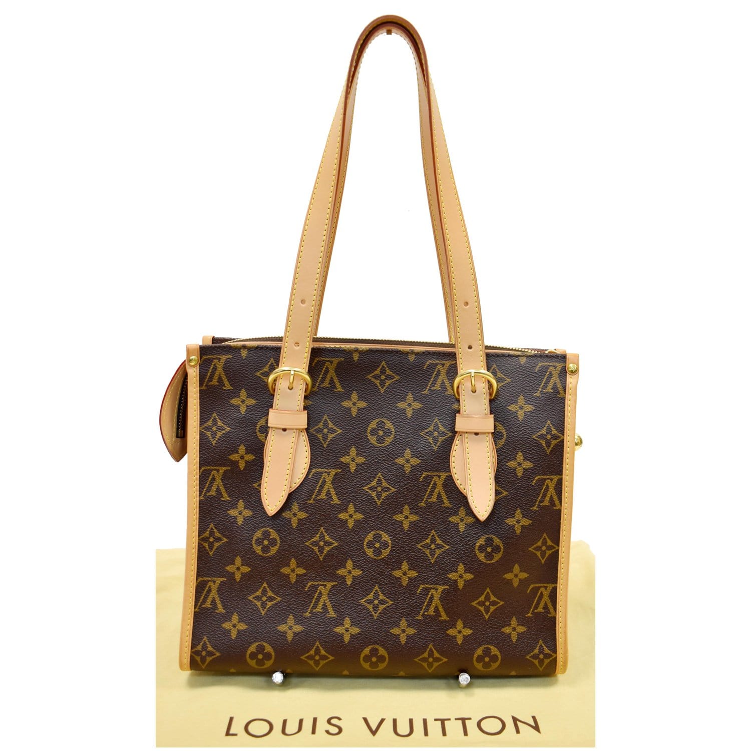 Louis Popincourt Haut Shoulder Bag Canvas Monogram