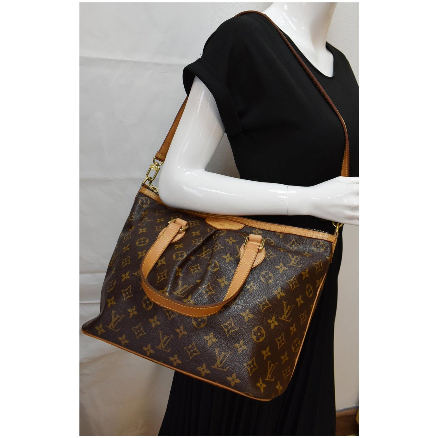 Louis Palermo Pm Shoulder Bag Off Canvas Monogram