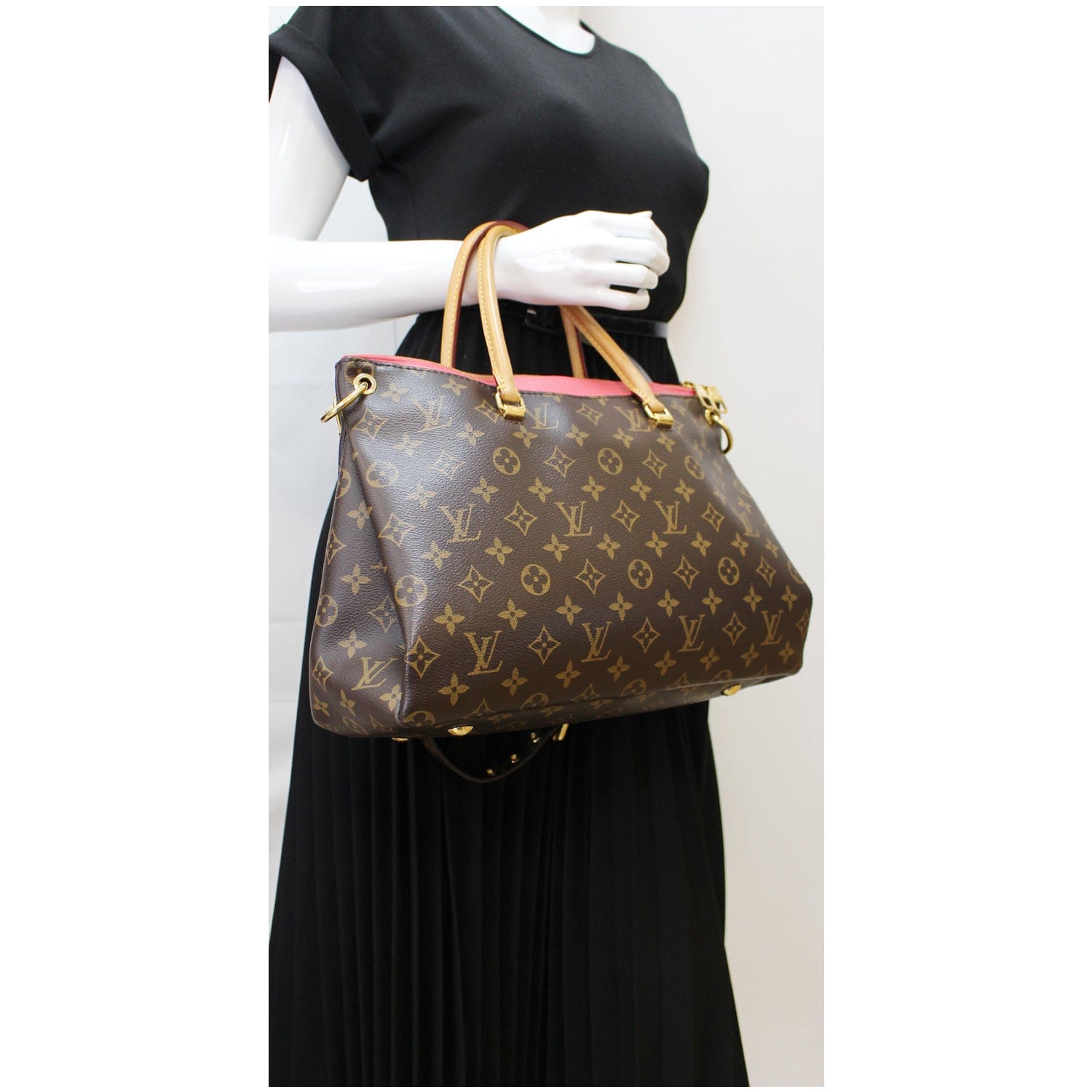 Louis Pallas 2Way Shoulder Bag Canvas Monogram