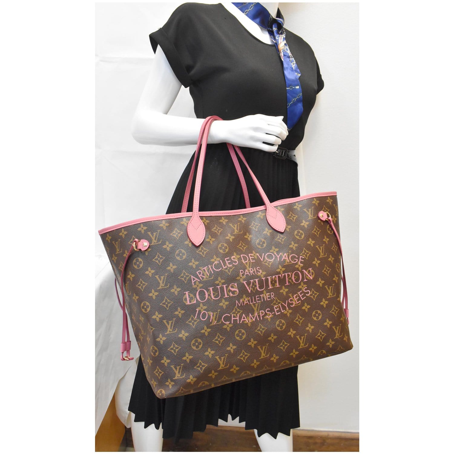 Louis Neverfull Gm Limited Edition Ikat Tote Monogram Tote Bag
