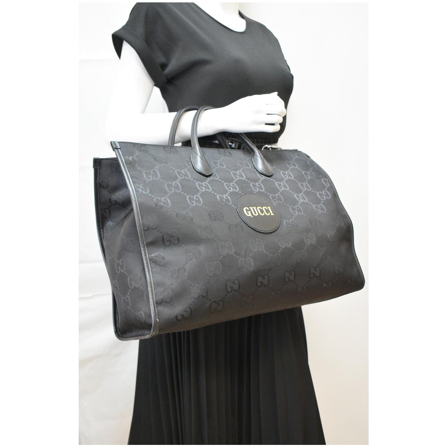 Gucci Off The Grid Tote Bag Nylon Black