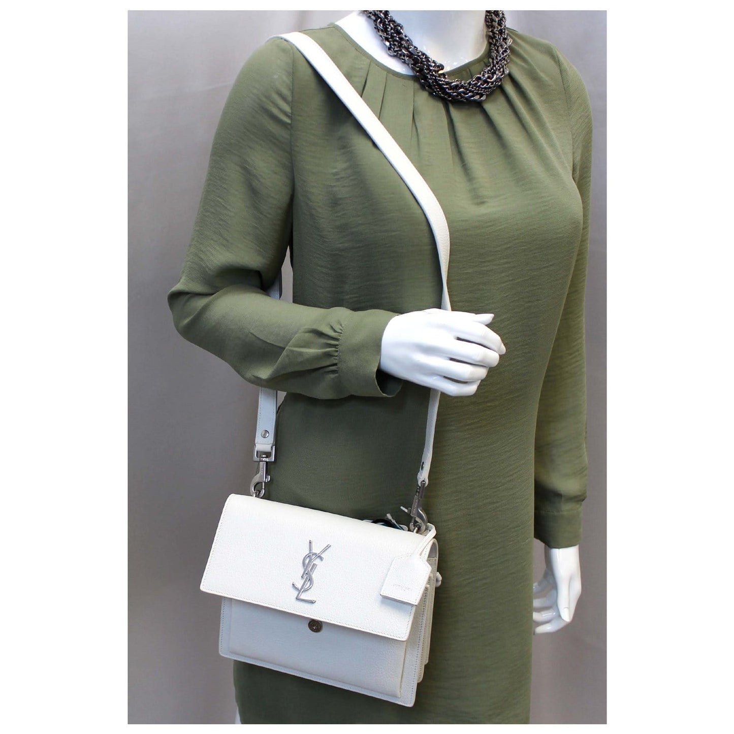 YSL Saint Laurent Saint Smooth Crossbody Bag Leather Medium