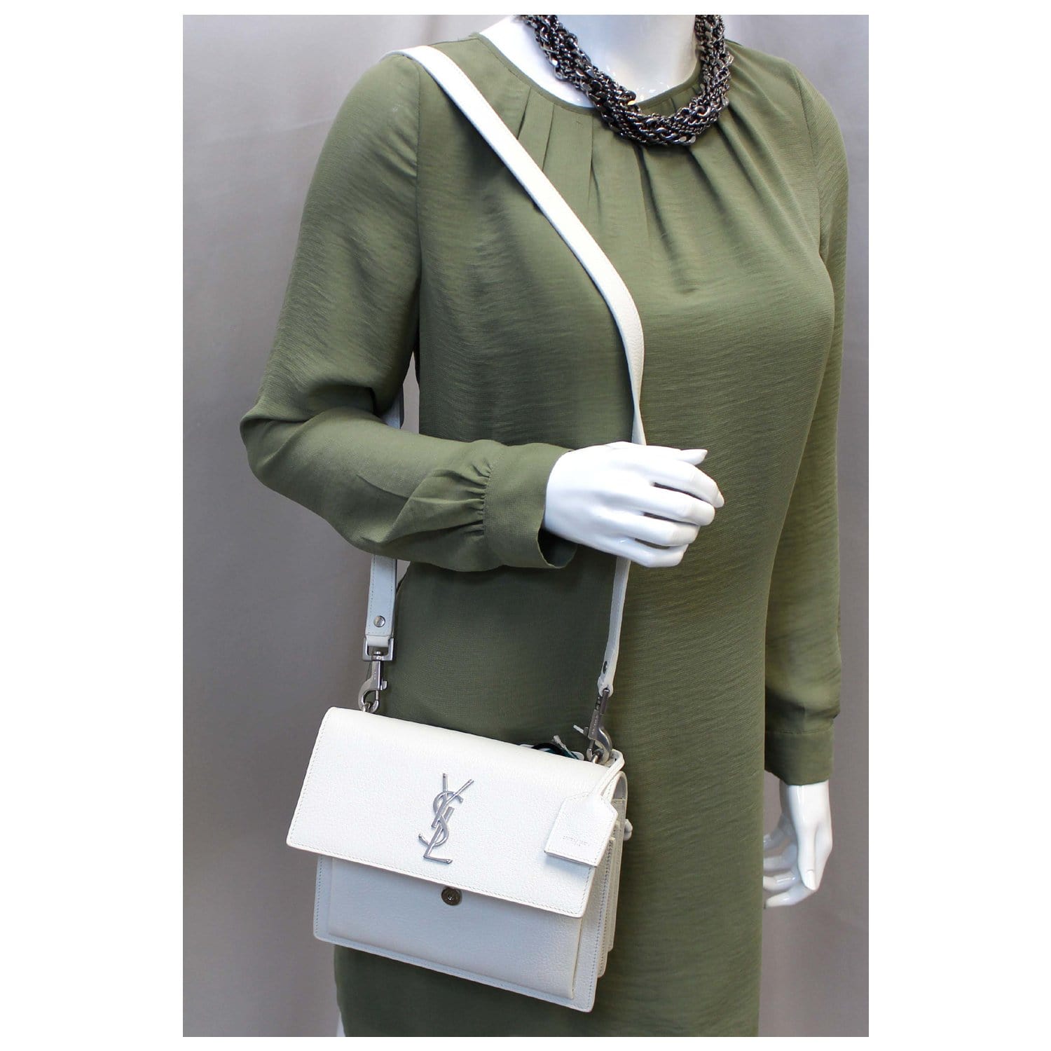 YSL Saint Laurent Saint Smooth Crossbody Bag Leather Medium