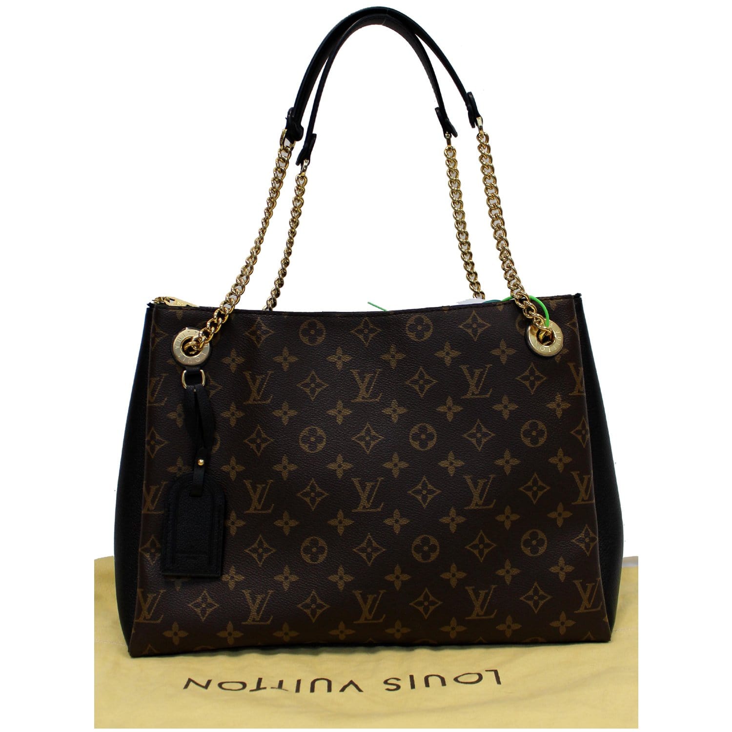 Louis Surene Mm Shoulder Bag Canvas Monogram Brown 1