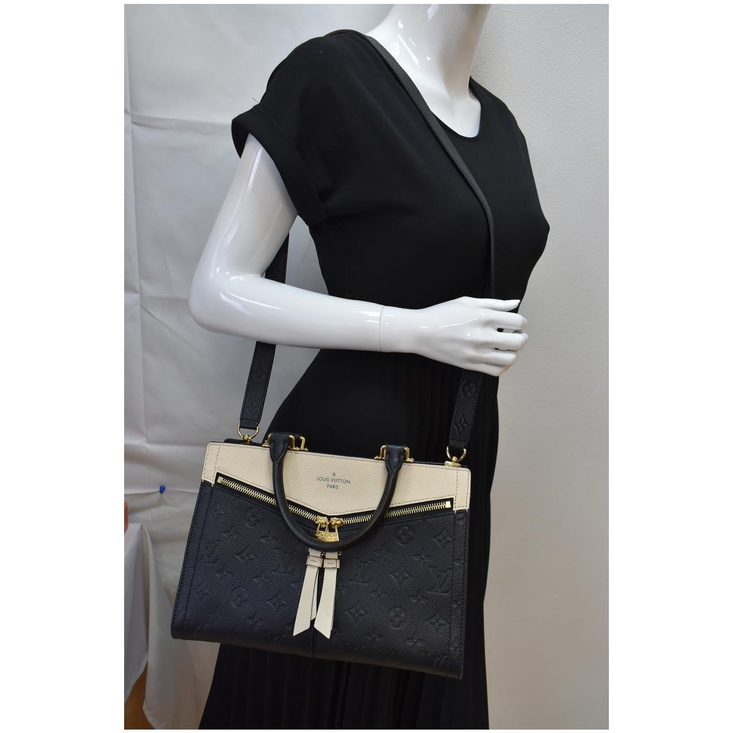 Louis Sully Pm Empreinte Shoulder Bag Leather Monogram
