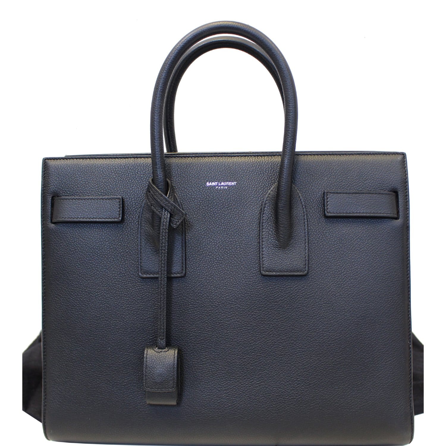 YSL Saint Laurent Saint Sac De Jour Grained Satchel Bag Leather Small Travel Bag