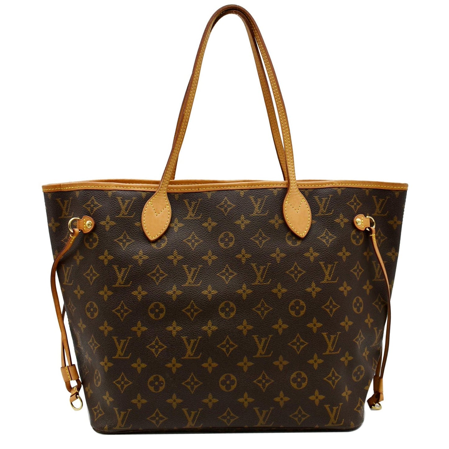 Louis Neverfull Mm Shoulder Bag Canvas Monogram Brown 3